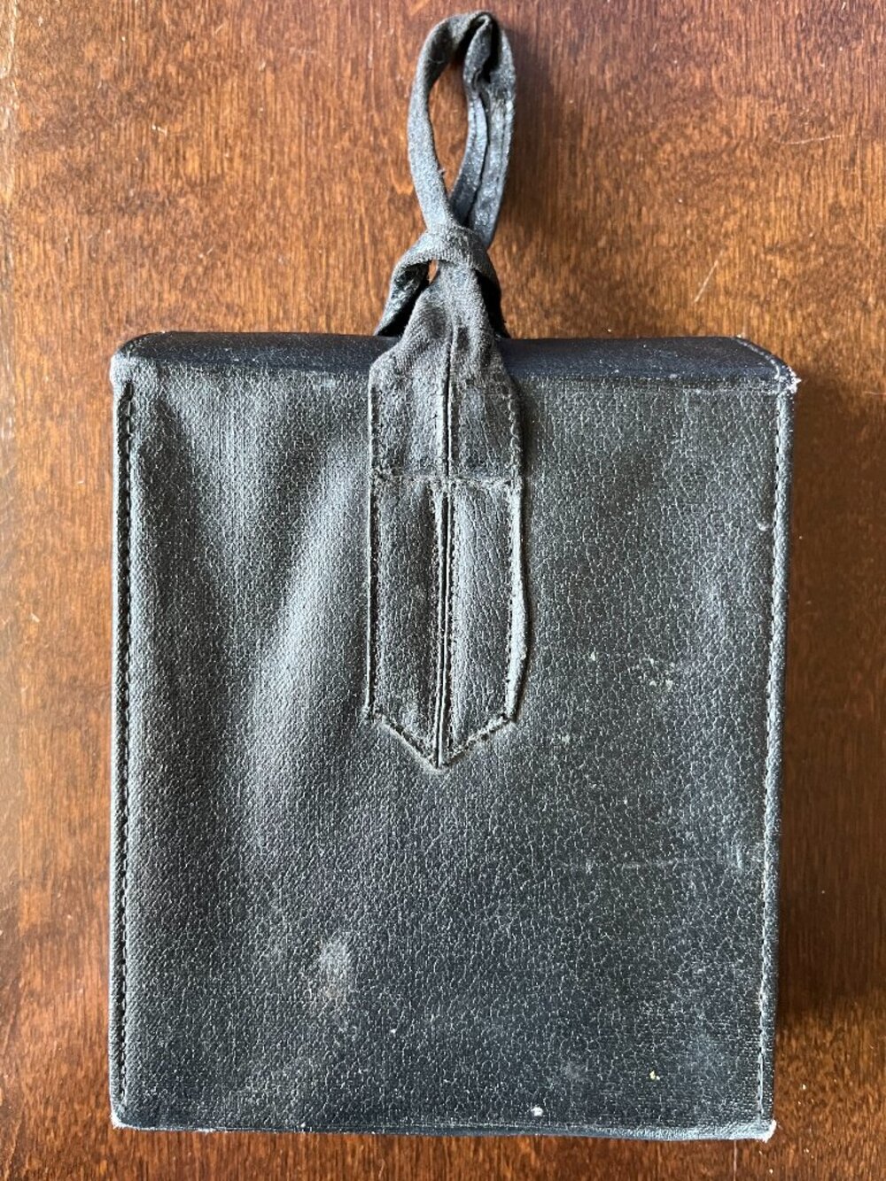 Vintage Black Hard Carry Case Pouch Retro for Flash or Pocket Camera 1940's